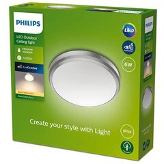 Lauko šviestuvas Philips Doris, sidabrinis цена и информация | Philips Товары для сада | pigu.lt