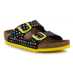 Šlepetės mergaitėms Birkenstock SW955409.8161 цена и информация | Детские тапочки, домашняя обувь | pigu.lt