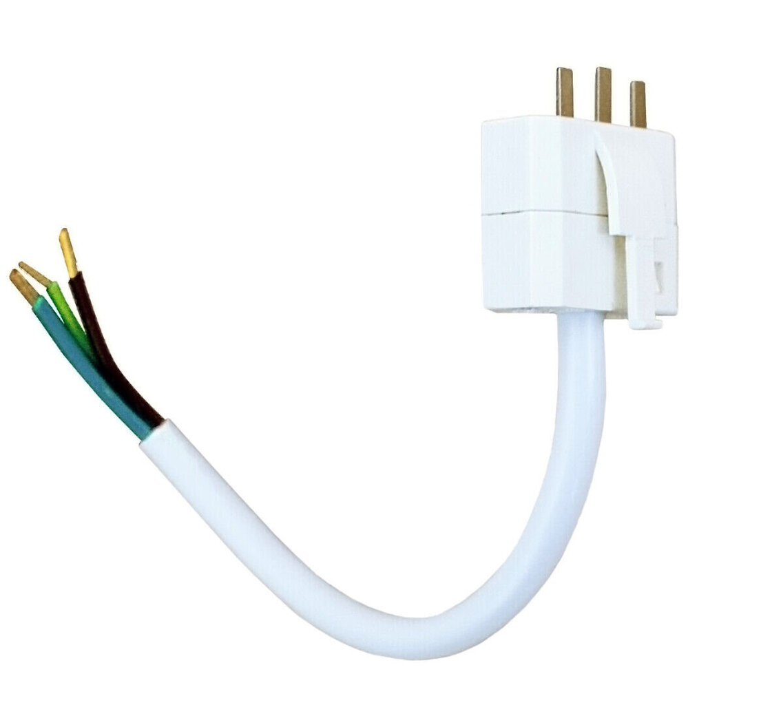 Airam šviestuvo kištukas su laidu DCL kaina ir informacija | Įmontuojami šviestuvai, LED panelės | pigu.lt