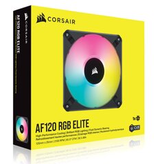 Corsair iCUE AF120 RGB Elite PWM цена и информация | Компьютерные вентиляторы | pigu.lt