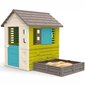 Sodo namelis su smėlio dėže Smoby kaina ir informacija | Vaikų žaidimų nameliai | pigu.lt