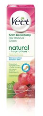 Depiliavimo kremas jautriai odai Veet Natural Inspirations 100 ml kaina ir informacija | Veet Kvepalai, kosmetika | pigu.lt