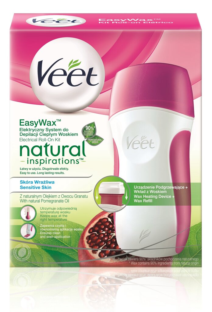 Veet Easy Wax Natural Inspirations цена и информация | Epiliatoriai | pigu.lt