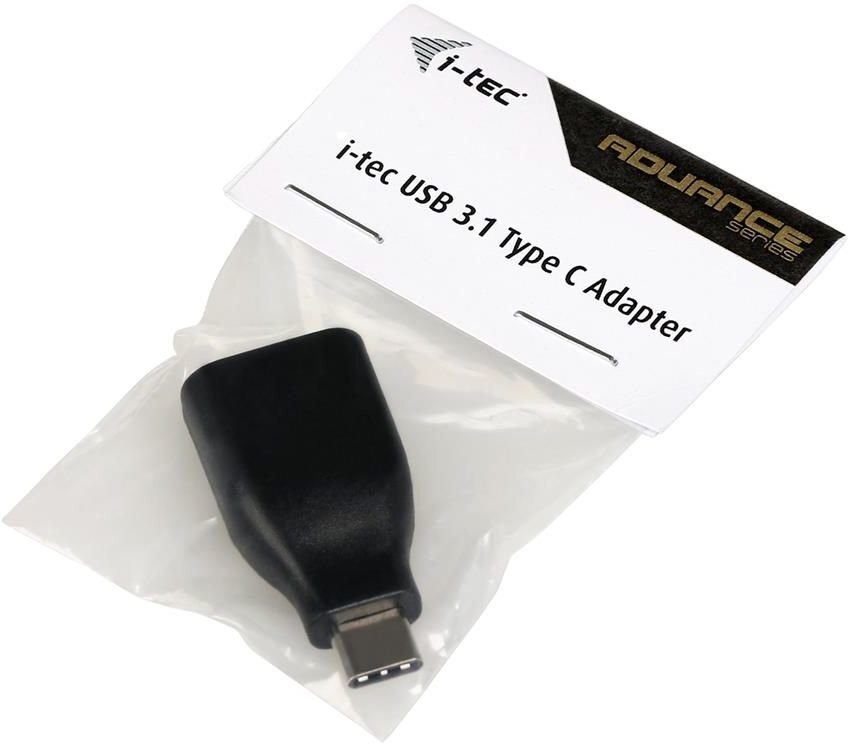 i-tec USB adapteris Type C/Type A kaina ir informacija | Adapteriai, USB šakotuvai | pigu.lt