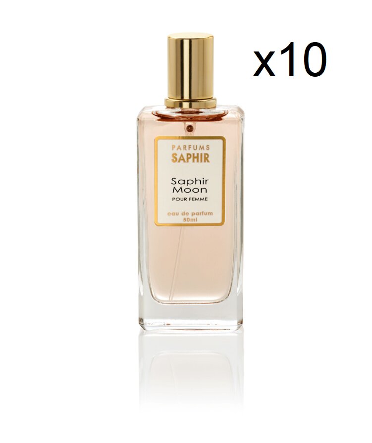 Kvapusis vanduo Saphir Moon Pour Femme EDP moterims, 50 ml x 10 vnt. kaina ir informacija | Kvepalai moterims | pigu.lt