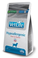 Farmina Vet Life Hypoallergenic suaugusiems šunims su kiauliena ir bulvėmis, 2 kg kaina ir informacija | Sausas maistas šunims | pigu.lt