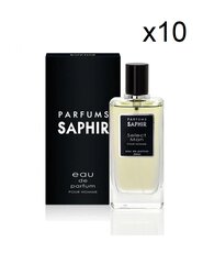 Kvapusis vanduo Saphir Select Pour Homme EDP vyrams, 50 ml x 10 vnt. цена и информация | Мужские духи | pigu.lt