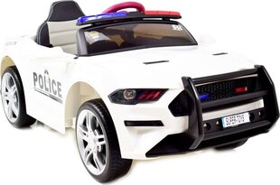 Детский одноместный электрический автомобиль Super-Toys Полиция цена и информация | Электромобили для детей | pigu.lt