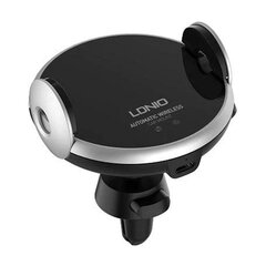 LDNIO Car Mount ,MA02 with inductive charger 15W (Black) цена и информация | Держатели для телефонов | pigu.lt