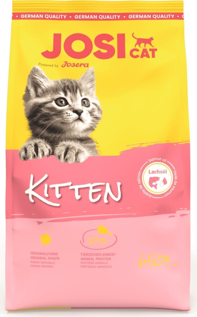 JosiCat augantiems kačiukams Kitten, 10kg kaina ir informacija | Sausas maistas katėms | pigu.lt