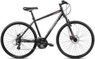 Гибридный велосипед Romet Orkan 1 M 28" 2023, черный цвет цена и информация | Велосипеды | pigu.lt