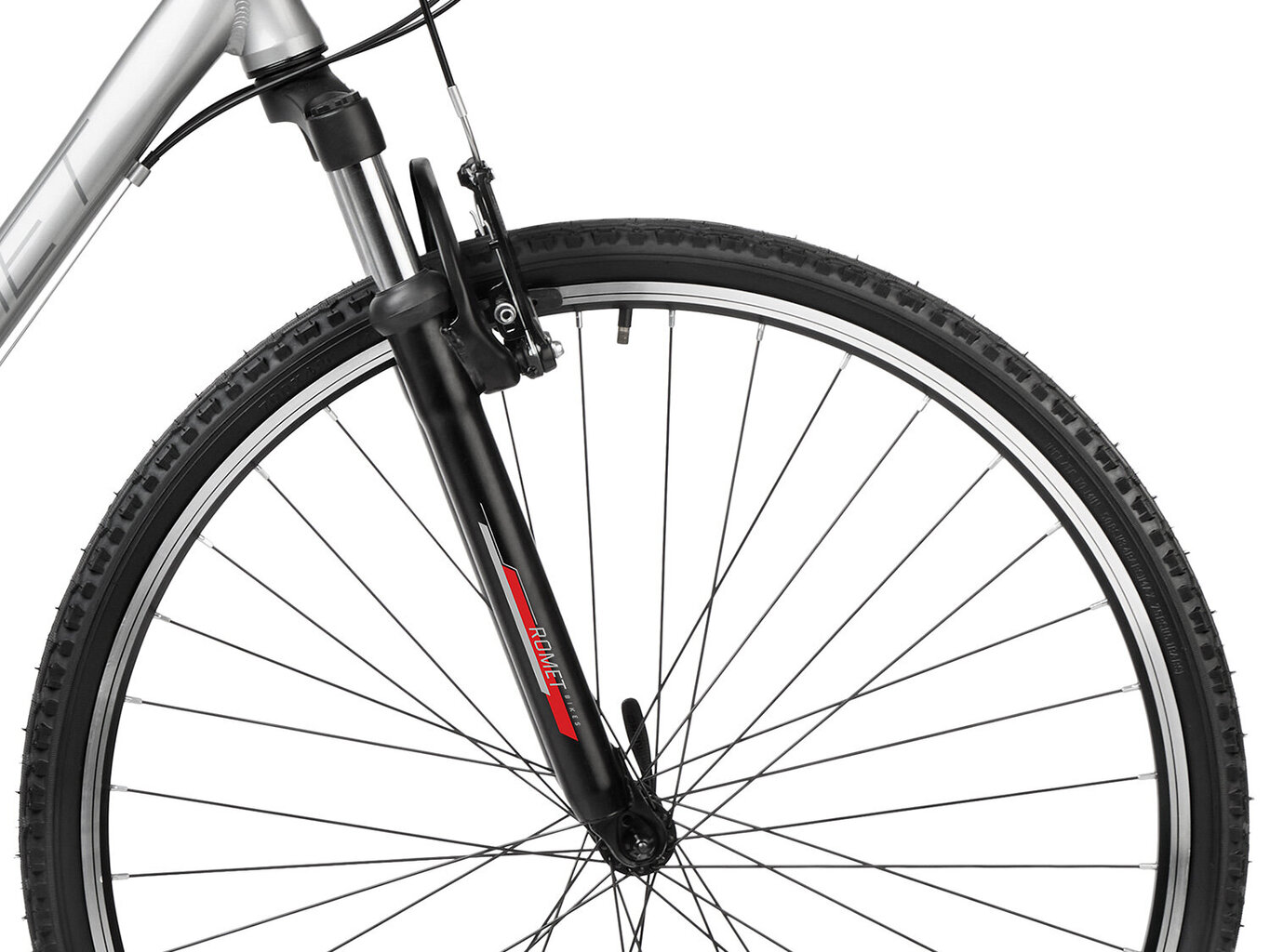Hibridinis dviratis Romet Orkan 2 M 28" 2023, pilkas kaina ir informacija | Dviračiai | pigu.lt