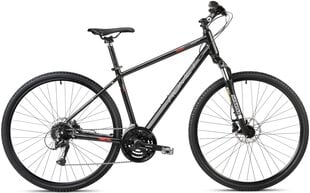 Велосипед Romet Orkan 4 M Lite 28" 2023, черный цена и информация | Велосипеды | pigu.lt