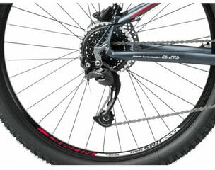 Kalnų dviratis Romet Rambler FIT 27.5" 2023, juodas/raudonas kaina ir informacija | Dviračiai | pigu.lt