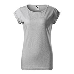 Marškinėliai moterims Malfini, pilki kaina ir informacija | Marškinėliai moterims | pigu.lt