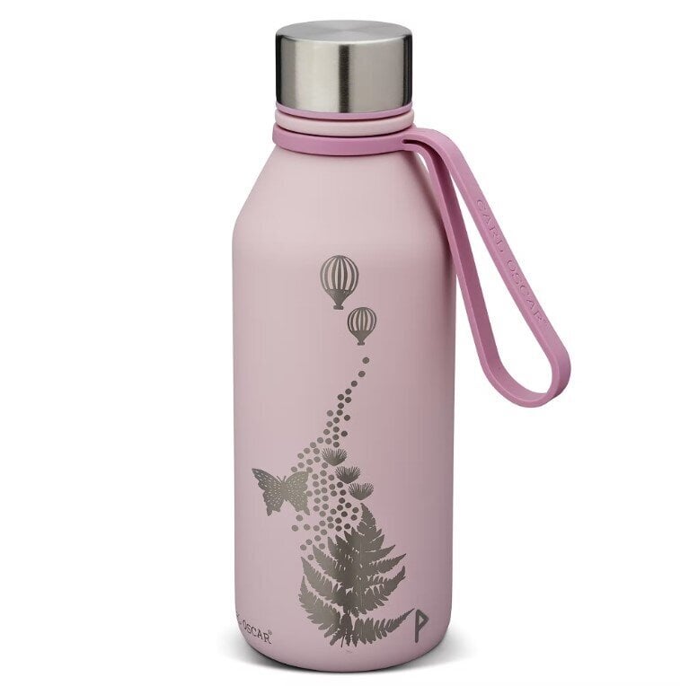 Nerūdijančio plieno vakuuminis butelis Carl Oocar, rožinis, 500 ml kaina ir informacija | Gertuvės | pigu.lt