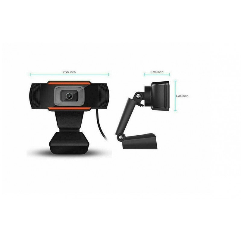 Internetinė kompiuterio kamera 1080P su integruotu mikrofonu kaina ir informacija | Kompiuterio (WEB) kameros | pigu.lt