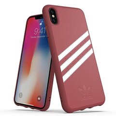 Adidas OR Moulded PU SUEDE iPhone Xs Max różowy|pink 32821 цена и информация | Чехлы для телефонов | pigu.lt
