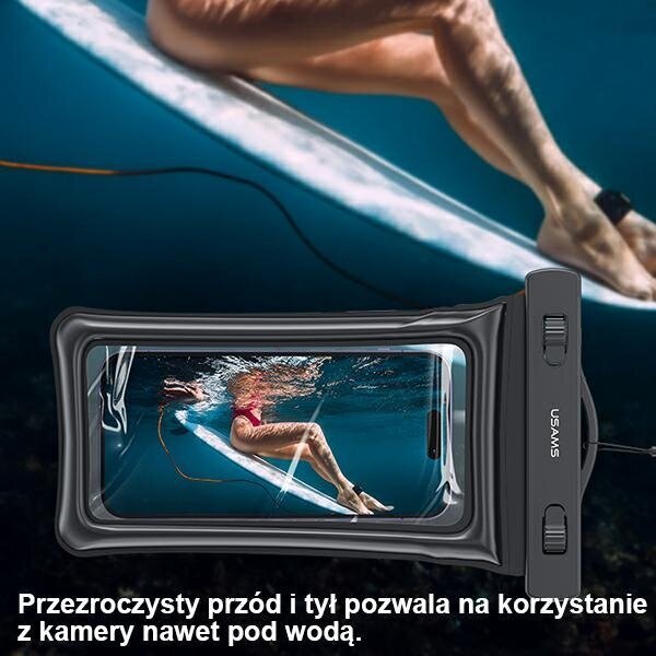 Usams Waterproof kaina ir informacija | Telefono dėklai | pigu.lt