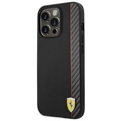 Ferrari FEHCP14XAXBK iPhone 14 Pro Max 6,7" czarny|black hardcase Carbon цена и информация | Чехлы для телефонов | pigu.lt