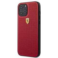 Жесткий чехол Ferrari FEHQUHCPXRE iPhone X|Xs черный|красный цена и информация | Чехлы для телефонов | pigu.lt