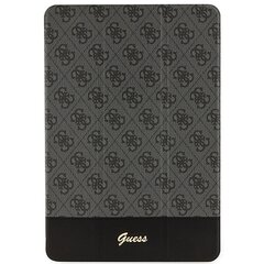 Guess GUFC10PS4SGK iPad 10.2" czarny|black 4G Stripe Allover цена и информация | Чехлы для планшетов и электронных книг | pigu.lt