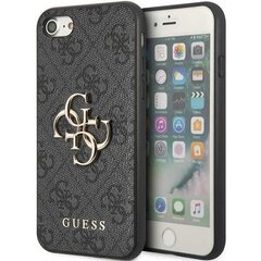 Guess GUHCI84GMGGR iPhone 7|8|SE 2020 | SE 2022 szary|grey hardcase 4G Big Metal Logo цена и информация | Чехлы для телефонов | pigu.lt