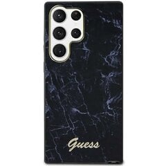 Guess GUHCS23LPCUMAK S23 Ultra S918 czarny|black hardcase Marble цена и информация | Чехлы для телефонов | pigu.lt