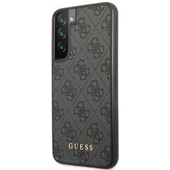 Guess GUHCS23MG4GFGR S23+ S916 szary|grey hardcase 4G Metal Gold Logo цена и информация | Чехлы для телефонов | pigu.lt