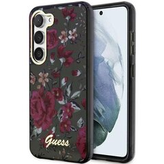 Guess GUHCS23MHCFWSA S23+ S916 zielony|khaki hardcase Flower Collection цена и информация | Чехлы для телефонов | pigu.lt