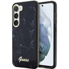 Guess GUHCS23MPCUMAK S23 +S916 czarny|black hardcase Marble цена и информация | Чехлы для телефонов | pigu.lt