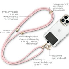 Guess GUUCNMG4EP Universal CBDY Cord pasek różowy|pink цена и информация | Держатели для телефонов | pigu.lt