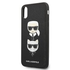 Karl Lagerfeld KLHCS23MSNCHBCK S23+ S916 hardcase czarny|black Silicone Choupette цена и информация | Чехлы для телефонов | pigu.lt