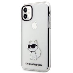 Karl Lagerfeld KLHCN61HNCHTCT iPhone 11 | Xr 6,1" transparent hardcase Ikonik Choupette цена и информация | Чехлы для телефонов | pigu.lt