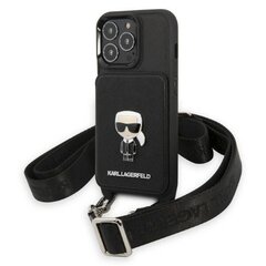 Karl Lagerfeld KLHCS23MSNCHBCK S23+ S916 hardcase czarny|black Silicone Choupette цена и информация | Чехлы для телефонов | pigu.lt