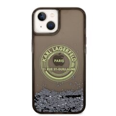 Karl Lagerfeld KLHCP14MLCRSGRK iPhone 14 Plus 6,7" czarny|black hardcase Liquid Glitter RSG цена и информация | Чехлы для телефонов | pigu.lt