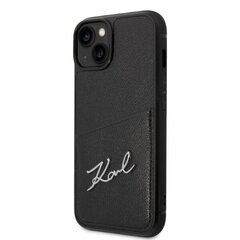 Karl Lagerfeld KLHCS23MSNCHBCK S23+ S916 hardcase czarny|black Silicone Choupette цена и информация | Чехлы для телефонов | pigu.lt