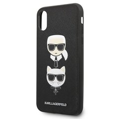 Karl Lagerfeld KLHCS23MSNCHBCK S23+ S916 hardcase czarny|black Silicone Choupette цена и информация | Чехлы для телефонов | pigu.lt