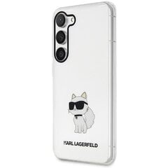 Karl Lagerfeld skirtas Samsung S23 S911, Ikonik Choupette kaina ir informacija | Telefono dėklai | pigu.lt