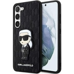 Karl Lagerfeld KLHCS23MSNCHBCK S23+ S916 hardcase czarny|black Silicone Choupette цена и информация | Чехлы для телефонов | pigu.lt