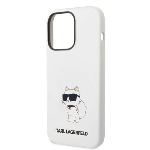 Karl Lagerfeld KLHMP14LSNCHBCH, baltas kaina ir informacija | Telefono dėklai | pigu.lt