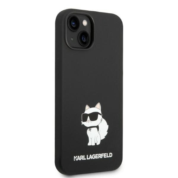 Karl Lagerfeld KLHMP14MSNCHBCK, juodas kaina ir informacija | Telefono dėklai | pigu.lt