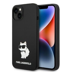 Karl Lagerfeld KLHMP14MSNCHBCK iPhone 14 Plus 6,7" hardcase czarny|black Silicone Choupette MagSafe цена и информация | Чехлы для телефонов | pigu.lt