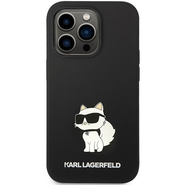 Karl Lagerfeld KLHMP14XSNCHBCK, juodas kaina ir informacija | Telefono dėklai | pigu.lt