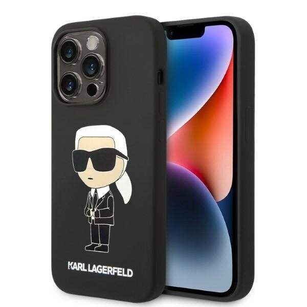 Karl Lagerfeld, juodas цена и информация | Telefono dėklai | pigu.lt