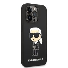 Karl Lagerfeld KLHCS23MSNCHBCK S23+ S916 hardcase czarny|black Silicone Choupette цена и информация | Чехлы для телефонов | pigu.lt