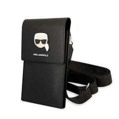 Karl Lagerfeld Torebka KLWBSAKHPK czarny|black Metal Karl Head цена и информация | Чехлы для телефонов | pigu.lt