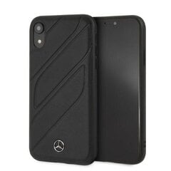 Mercedes MEHCP14MARMBK iPhone 14 Plus 6,7" czarny|black hardcase Leather Urban цена и информация | Чехлы для телефонов | pigu.lt