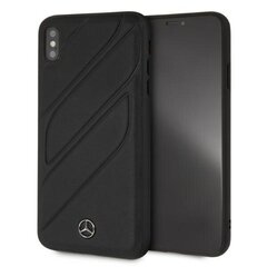 Mercedes MEHCP14MARMBK iPhone 14 Plus 6,7" czarny|black hardcase Leather Urban цена и информация | Чехлы для телефонов | pigu.lt