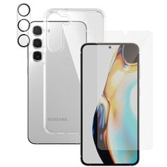 PanzerGlass Bundle 3in1 Sam S23+ S916 Hardcase + Screen Protector + Camera Lens 0434+7316 цена и информация | Чехлы для телефонов | pigu.lt